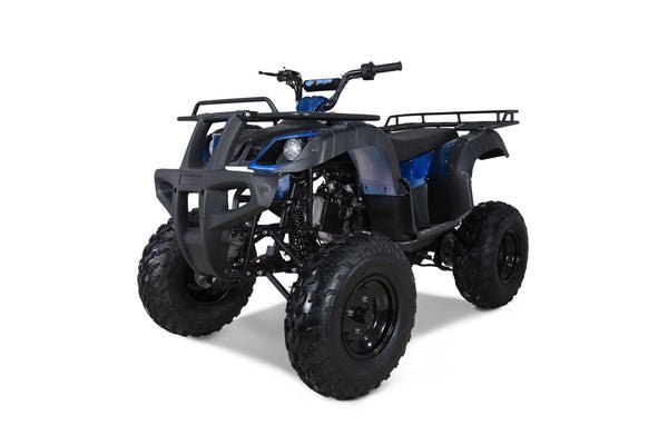 Tao Bull 150cc Utility ATV, Electric Start, Automatic with Reverse, 10-inch Wheels – Blue