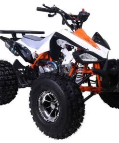Tao Cheetah Deluxe 125cc Sport ATV, Electric Start, Automatic with Reverse, Ages 12 and up – Orange
