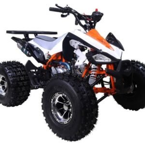 Alternative view of Tao Cheetah Deluxe 125cc Sport ATV, Electric Start, Automatic with Reverse, Ages 12 and up – Orange