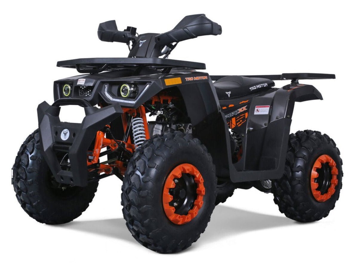 Tao G200 200cc Utility Style ATV, Electric Start, Automatic with Reverse, 10-inch Wheels – Blue - Image 2