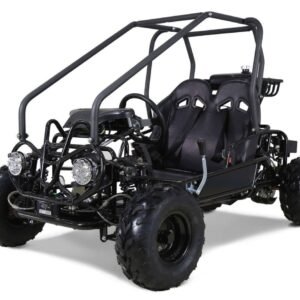 Alternative view of Tao GK110 Kids Gas Go Kart, Electric Start, Automatic with Reverse, Remote Kill Switch, Ages 6 and up – Black