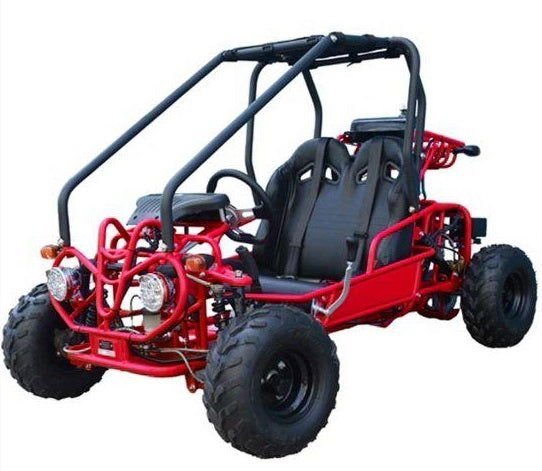 Tao GK110 Kids Gas Go Kart, Electric Start, Automatic with Reverse, Remote Kill Switch, Ages 6 and up – Black - Image 3