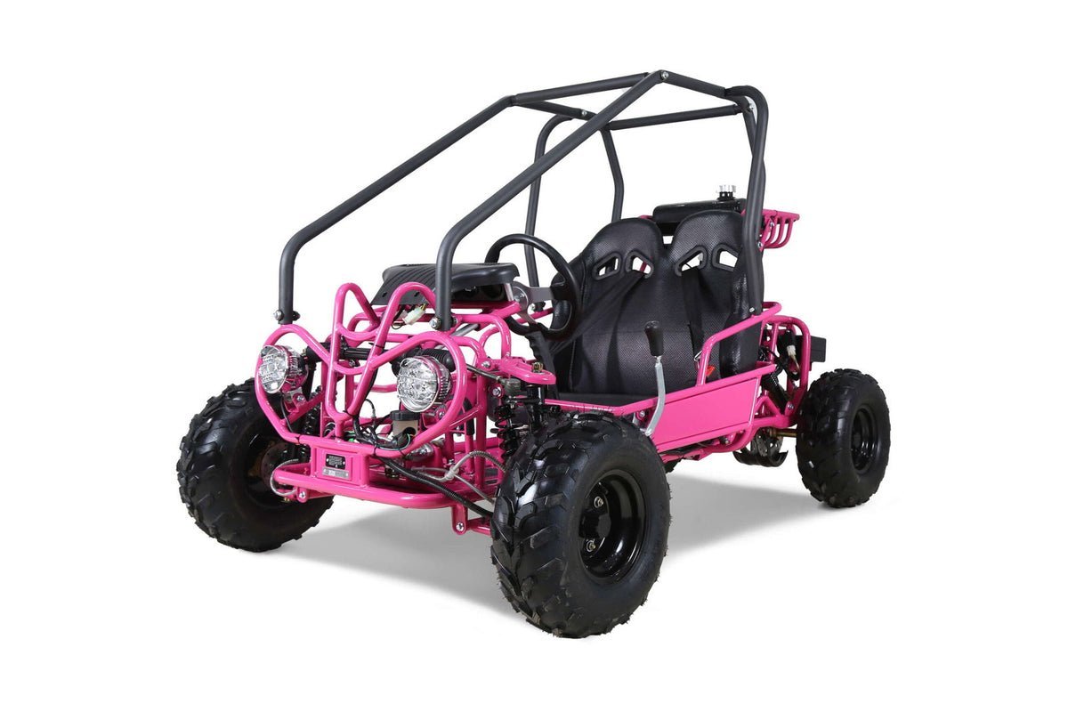Tao GK110 Kids Gas Go Kart, Electric Start, Automatic with Reverse, Remote Kill Switch, Ages 6 and up – Black - Image 4