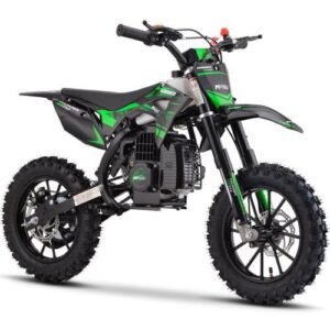 Thunder Kids Gas Dirt Bike, 50cc 2-Stroke, Ages 8 and up – Green