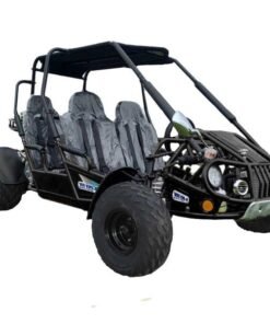 TrailMaster 300-XRS 4E 4-seater Buggy Go Kart, CVT Automatic EFI – Black