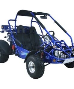 TrailMaster 300 XRX-E Dune Buggy Go Kart, EFI Fuel Injected, Liquid Cooled, Shaft Drive, Alloy Wheels – Blue