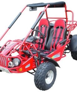 TrailMaster 300E XRS (EFI) Dune Buggy Go Kart, Liquid Cooled, Chain Drive – Red