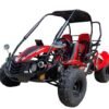 TrailMaster Blazer i2K Electric Go Kart, Lithium Powered – Red