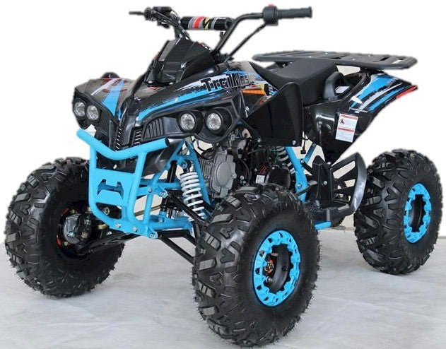 TrailMaster C125 125cc Sport ATV, Automatic with Reverse, 8-inch Wheels, Ages 9-12 – White/Red - Image 4