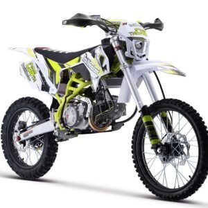 Alternative view of TrailMaster C60 160cc Dirt Bike, 4-Speed Manual (19/16) Wheels – Red