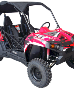 Alternative view of TrailMaster Challenger 200 UTV Go Kart, (Special) for Youth & Adult – Red