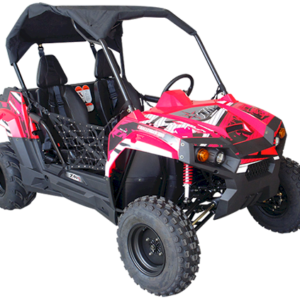 Alternative view of TrailMaster Challenger 200 UTV Go Kart, (Special) for Youth & Adult – Red