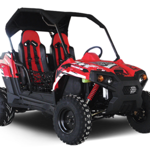 TrailMaster Challenger 300E (EFI) UTV Side-by-Side, Liquid Cooled – Red