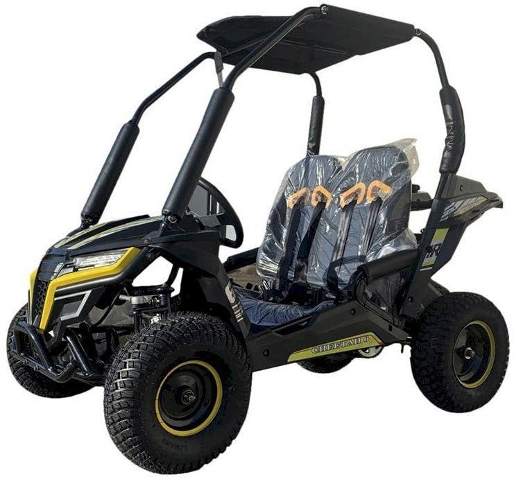 TrailMaster Cheetah i6 Electric Kids Go Kart, 48v 650w, Kids Ages 4-9 – Red - Image 4