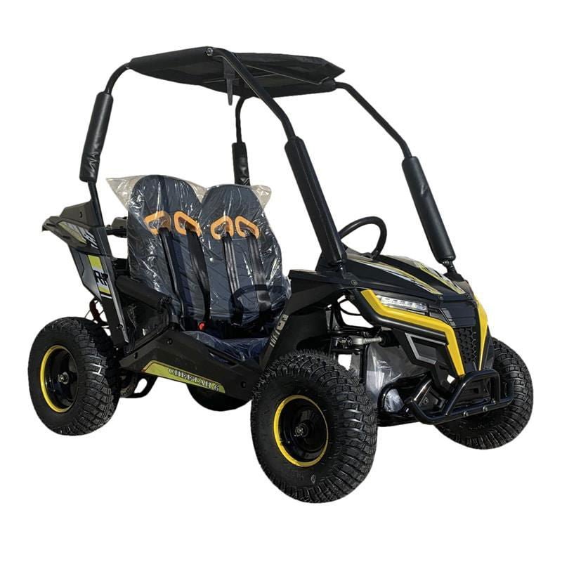 TrailMaster Cheetah i6 Electric Kids Go Kart, 48v 650w, Kids Ages 4-9 – Red - Image 3