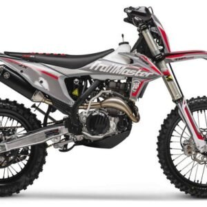 TrailMaster LX300-Pro Dirt Bike, NC300 EFI Racing Engine, Liquid-Cooled, 6-Speed Manual, Dual Disc Brakes, Electric Start with Kick backup, Billet Wheels (21/18) – Red