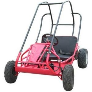 Alternative view of TrailMaster MID-Size XRS Go Kart 7.5hp, Pull Start, Kids Ages 7-12 (Number one Gokart Nationwide) – Red