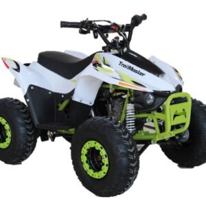 Alternative view of TrailMaster Mini Sport N110 ATV, Automatic with Reverse, 7 inch Wheels, Ages 8 and up – Red