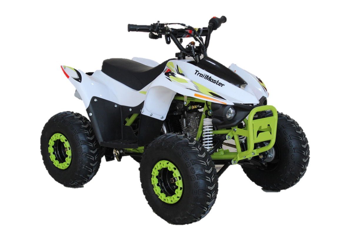 TrailMaster Mini Sport N110 ATV, Automatic with Reverse, 7 inch Wheels, Ages 8 and up – Red - Image 2