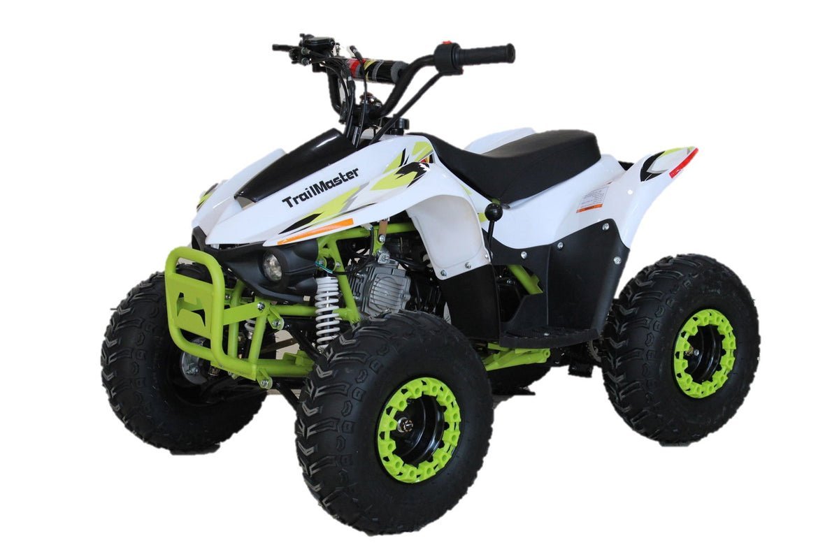 TrailMaster Mini Sport N110 ATV, Automatic with Reverse, 7 inch Wheels, Ages 8 and up – Red - Image 3