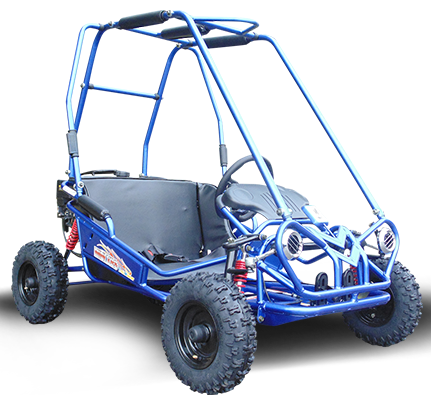 TrailMaster MINI XRS+ Kids Go Kart, 5.5hp Gas Engine, Dual Seats, Adjustable Pedals, Pull Start, Kids Ages 4-9 – Red - Image 3