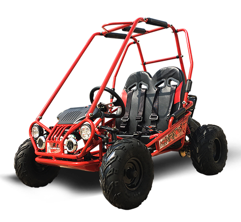TrailMaster MINI XRX/R+ Go Kart, 5.5hp Parental Remote Control with Reverse, Kids Ages 4-9 – Green - Image 3