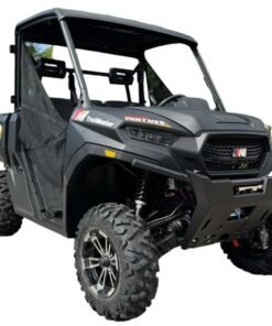 TrailMaster Panther 1000 UTV, 4X4, Larger Body, Electronic Power Steering, Heavy Duty Suspension, 83hp V-twin EFI Engine, High Low Range Automatic Trans, CA Legal – Black