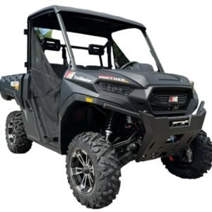 TrailMaster Panther 1000 UTV, 4X4, Larger Body, Electronic Power Steering, Heavy Duty Suspension, 83hp V-twin EFI Engine, High Low Range Automatic Trans, CA Legal – Black