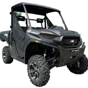 Alternative view of TrailMaster Panther 1000 UTV, 4X4, Larger Body, Electronic Power Steering, Heavy Duty Suspension, 83hp V-twin EFI Engine, High Low Range Automatic Trans, CA Legal – Black