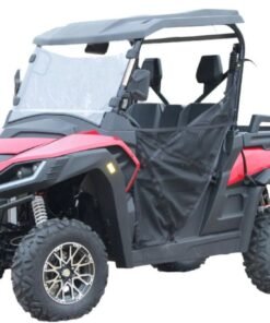 Alternative view of TrailMaster Panther 550X UTV, 4X4, Larger Body, Electric Power Steering, Heavy Duty Suspension, 34hp, EFI, High Low Range Automatic Trans, CA Legal – Red
