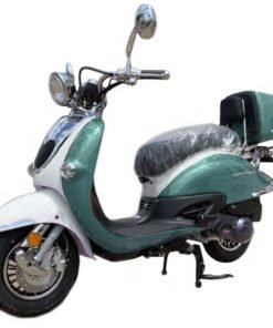 Alternative view of TrailMaster Sorrento 50cc Street Scooter – Red
