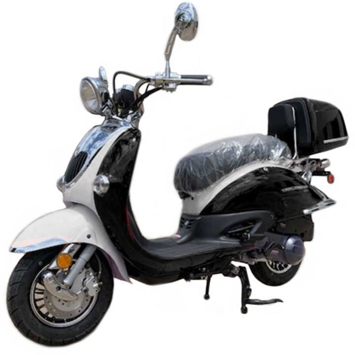 TrailMaster Sorrento 50cc Street Scooter, Ships Fully Assembled – Red - Image 3