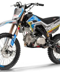 Alternative view of TrailMaster SX150 Pro Series Dirt Bike, Electric Start, 4-Speed Manual, Dual Disc Brakes, (19/16) Wheels – Red