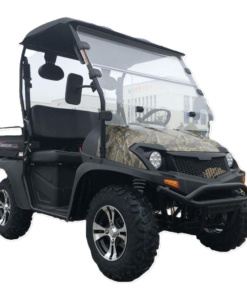 Alternative view of TrailMaster Taurus 200E-U EFI Gas UTV Shaft Drive, High/Low Gear Alloy Wheels, Fuel Injected – Tree Camo