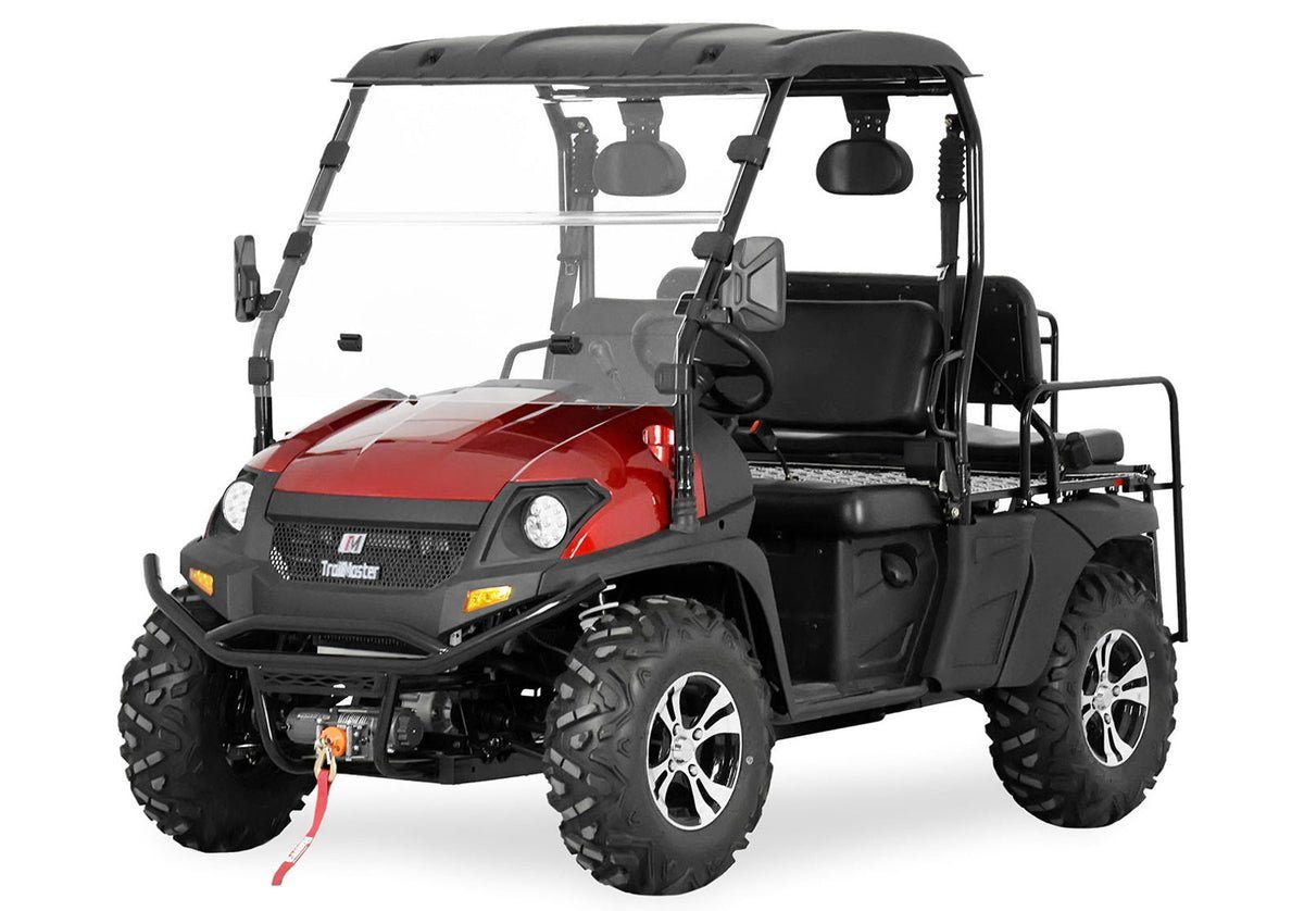 TrailMaster Taurus 450-GV Gas 4-Seat UTV, 4×4 High/Low Gear, Alloy Wheels – Blue - Image 3