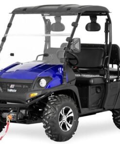 TrailMaster Taurus 450-GV Gas 4-Seat UTV, 4×4 High/Low Gear, Alloy Wheels – Blue