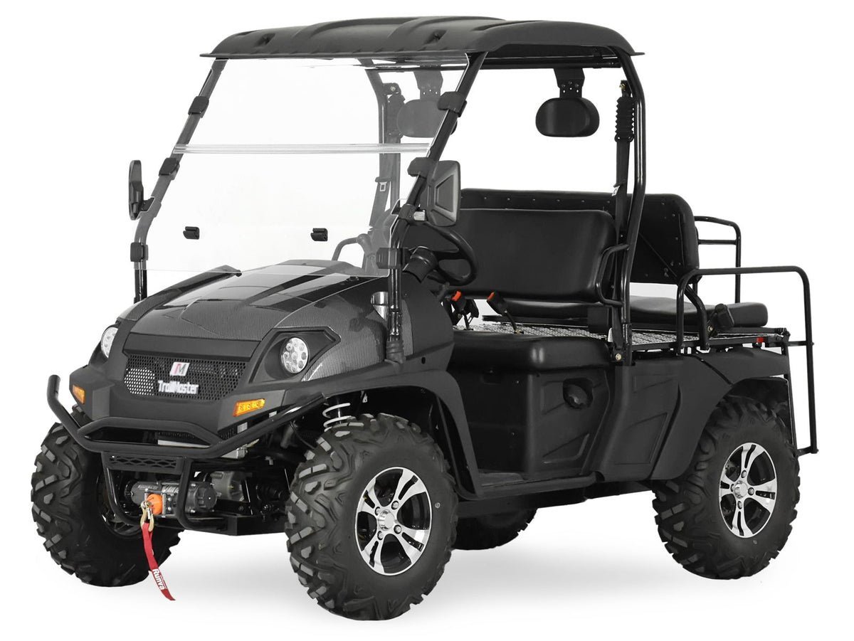 TrailMaster Taurus 450-GV Gas 4-Seat UTV, 4×4 High/Low Gear, Alloy Wheels – Blue - Image 4