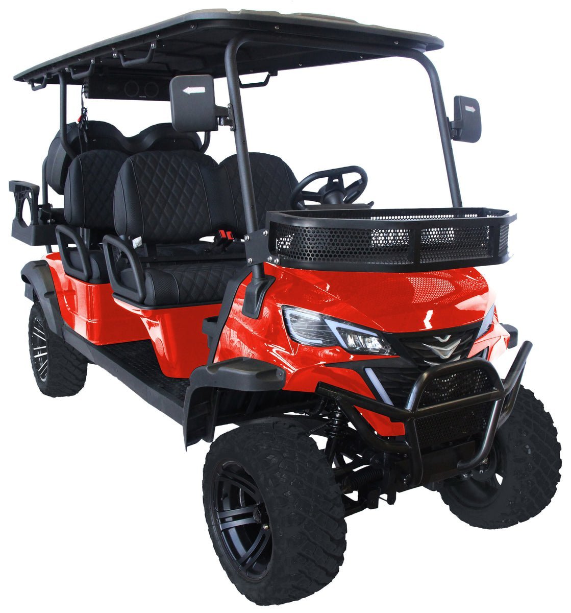 TrailMaster TBM X6 6-seater Electric Golf Cart, 5kW Lithium Battery – Blue - Image 3