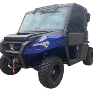 Alternative view of TrailMaster WorkCross 1000 UTV Side by Side, 85hp V-Twin EFI Engine, 2×4/4×4, Limited Slip, Differential Lock Mode – Blue