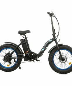UL Certified – Ecotric Dolphin 36V 500W Portable Folding Fat Tire Electric Bike
