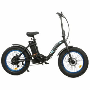 UL Certified – Ecotric Dolphin 36V 500W Portable Folding Fat Tire Electric Bike