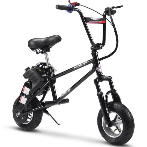 V2 BMX Style Gas Powered Mini Bike, 49cc 2-Stroke – Black