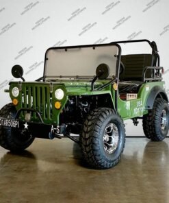 Alternative view of Venom 125cc Mini Jeep | Willys Edition | 3-Speed | Off Road