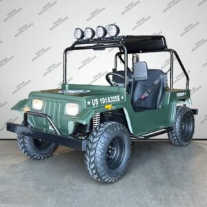 Alternative view of Venom 200cc Mini Jeep | Willys Edition | Full-Size | Automatic