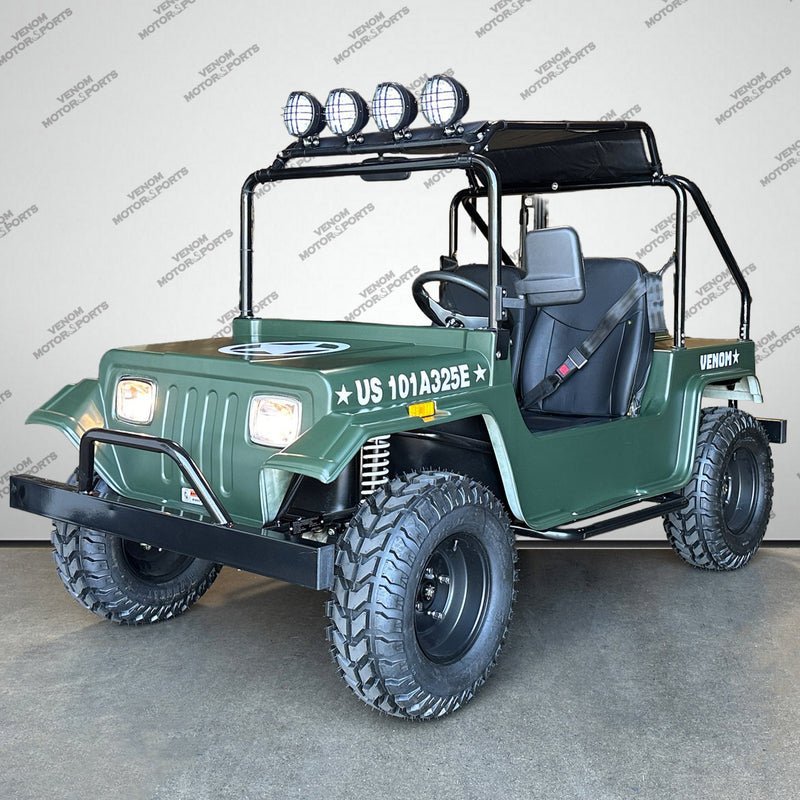 Venom Electric Mini Jeep | 3000W 60V | Full-Size | Safari Edition