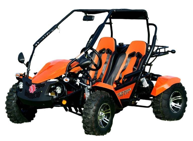 Venture 200 EFI Buggy Go Kart, Electric Start, Automatic with Reverse, Ages 16 and up – Red - Image 3