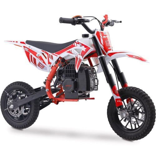 Villain Kids Gas Dirt Bike, 52cc 2-Stroke, Ages 6 and up – Blue - Image 3