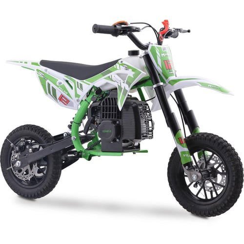 Villain Kids Gas Dirt Bike, 52cc 2-Stroke, Ages 6 and up – Blue - Image 4