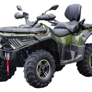 X-Wolf 700cc EFI Utility ATV, Automatic with H/L Gear, 12 inch Alloy Wheels, LCD Digital Dash – Green