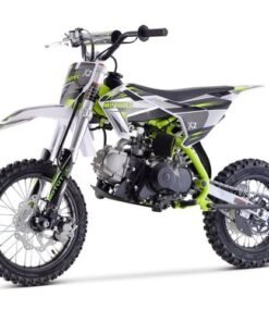Alternative view of X2 Kids Gas Dirt Bike, Electric Start 110cc 4-Stroke, Semi Automatic, 14/12 inch Wheels, Ages 12 and up – Green